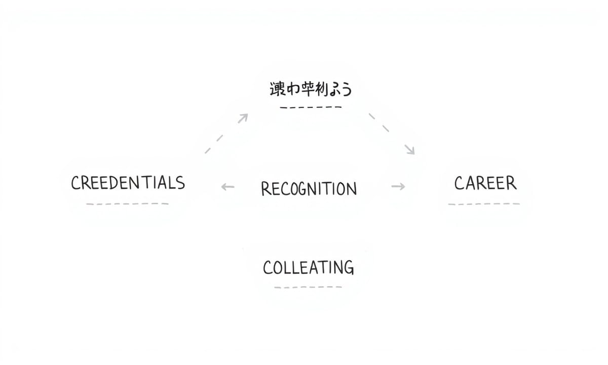 民間資格と名刺文化—日本独自の評価軸を探る