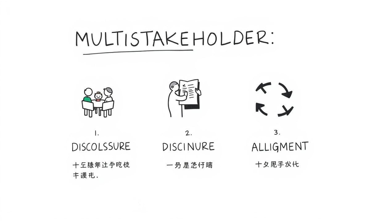 多様な関係者が参加する評価理事会の必要性