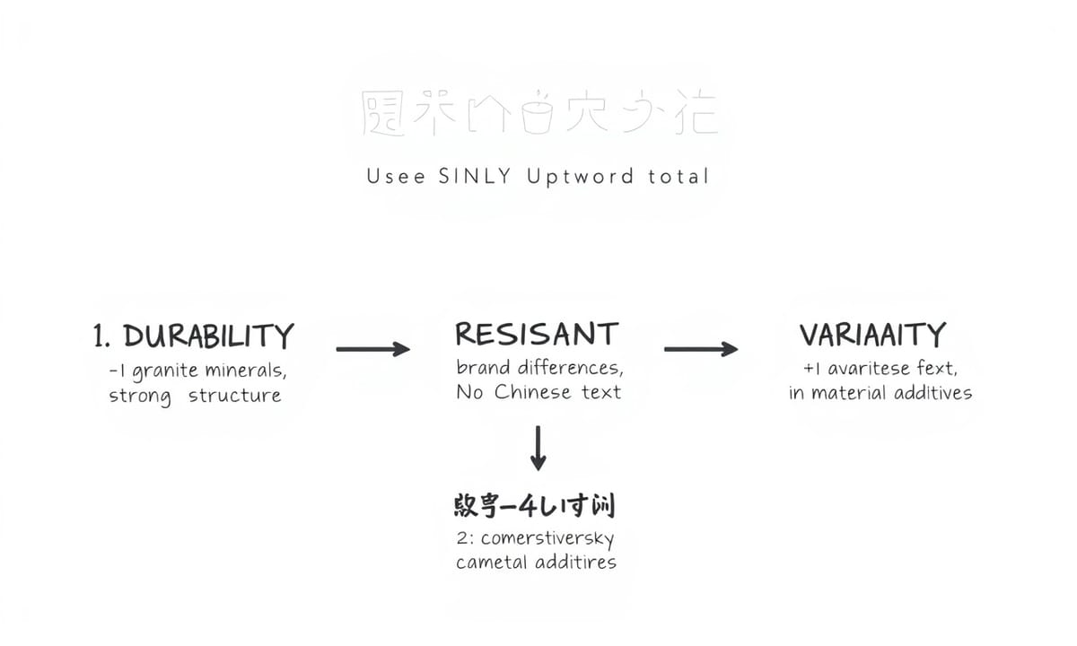 為何花崗岩在廚房中如此耐用且易於維護?