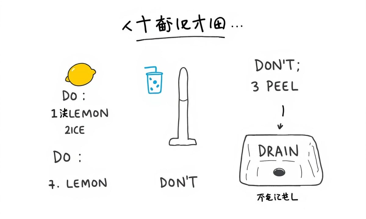 用檸檬和冰塊消臭,這招你也可以輕鬆學會!