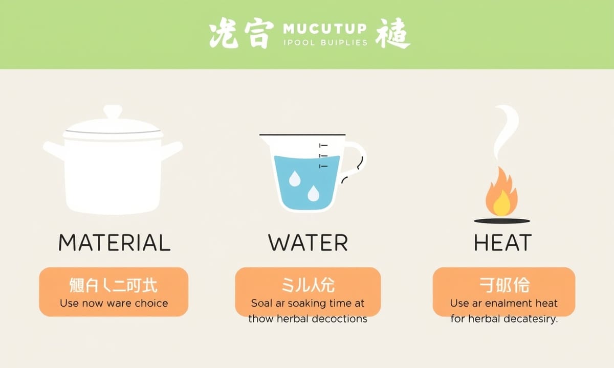 煎煮器材選不對,水量火候小疏忽變大問題
