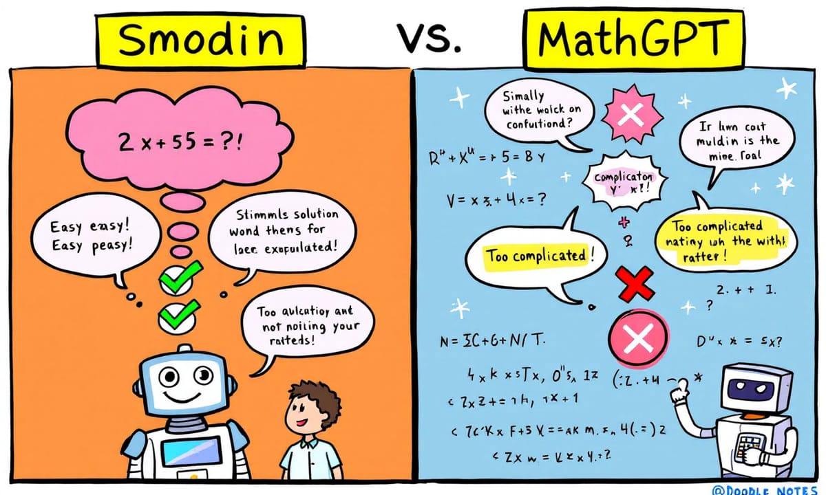 Smodin和MathGPT正面對決,誰才是學生們的最佳數學習伴?