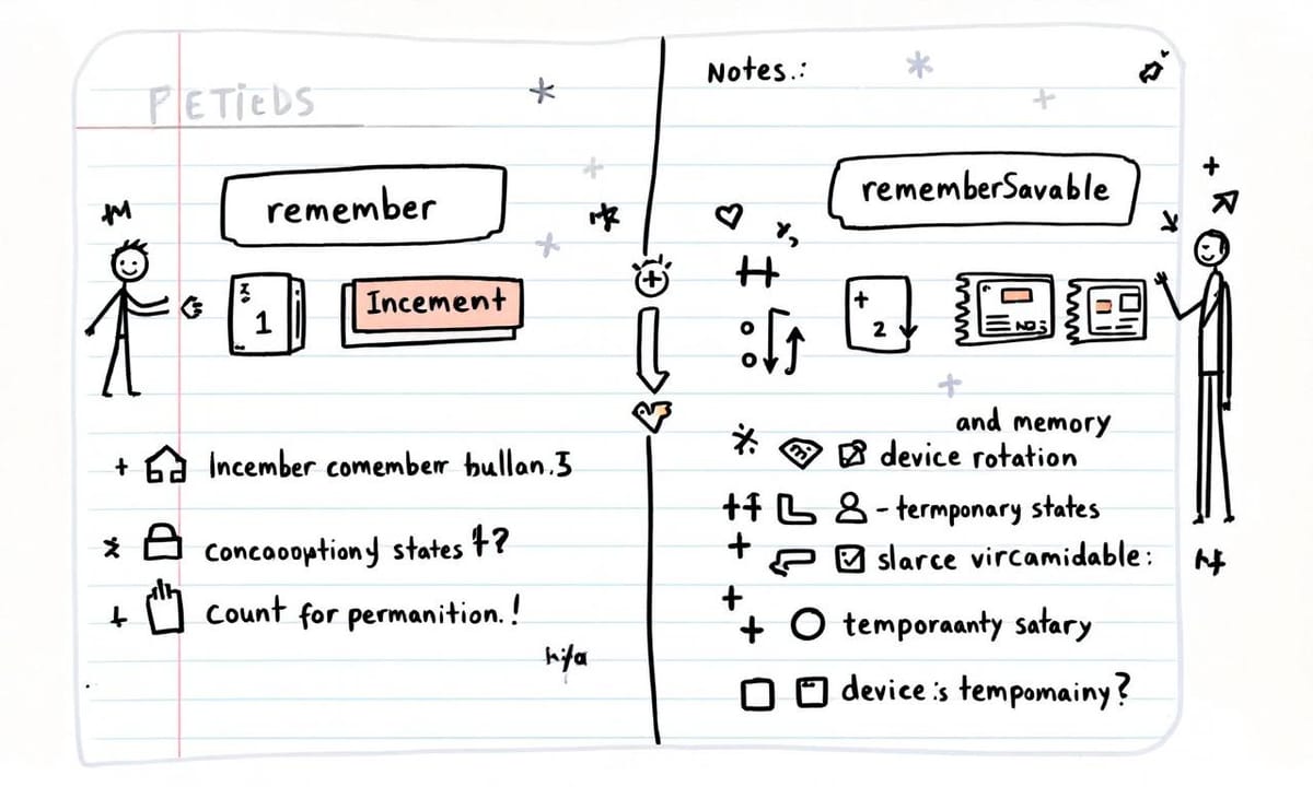 記住這個就對了!深入解析 Jetpack Compose 的 remember 用法