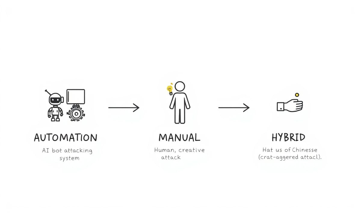 自動化與人工測試就像探照燈的兩種光束