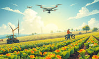 農家が驚いた！ドローン『Flyn』が明かす土壌の新常識