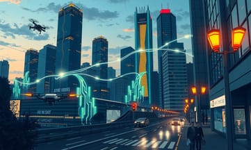 都市の混雑は減るのか、スマートごみ箱も動く