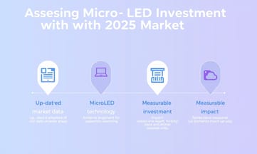 最新2025年市場データでマイクロLED設備投資の効果を判断する