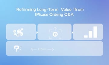 発注時によくあるQ&Aから長期価値を再確認する