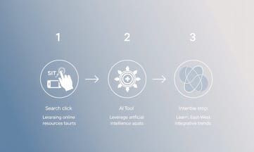 尋找線上資源與平台,善用AI工具學習最新中西整合趨勢