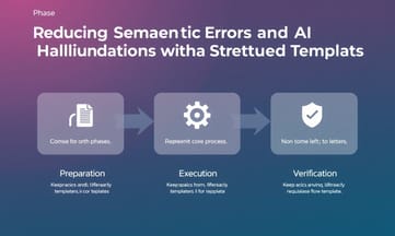 應用結構化模板減少語意誤差與 AI 幻覺