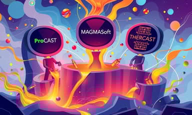 鑄造模擬軟體有哪些？常見 ProCAST、MAGMASoft 與 THERCAST 比較