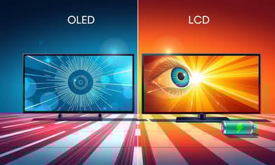 有機ELと液晶の技術比較表｜応答速度・視野角・消費電力を数値で解説