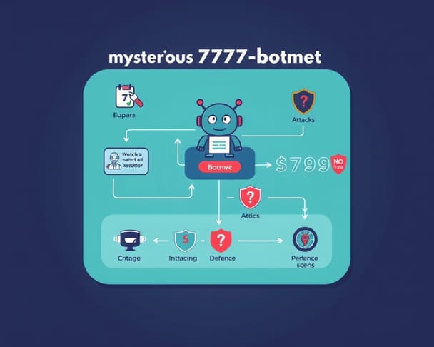 謎のボットネット「7777-Botnet」の脅威：低頻度攻撃の巧妙な手口とその謎