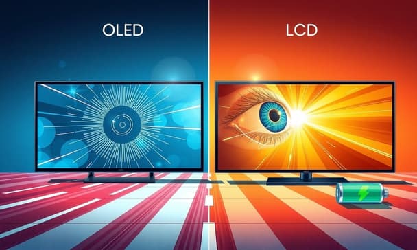 有機ELと液晶の技術比較表｜応答速度・視野角・消費電力を数値で解説