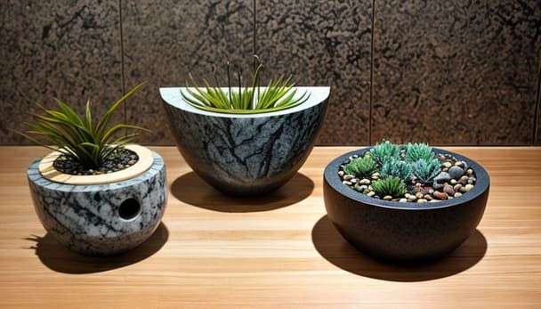 花崗岩水槽與其他材質對比:奢華風尚的最佳選擇