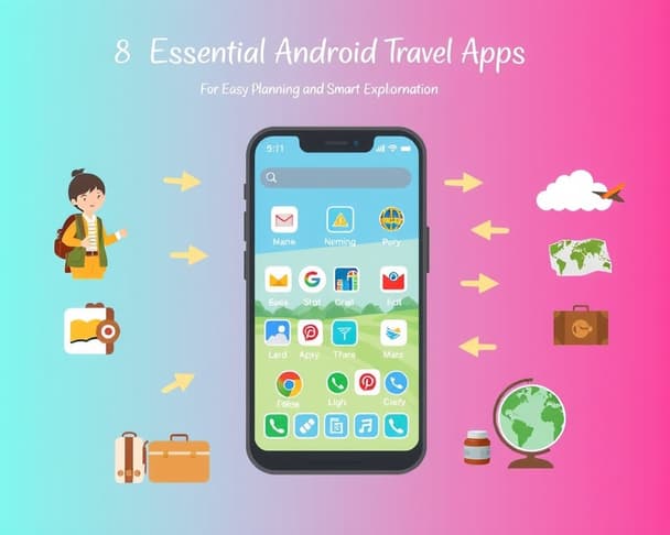 精選8款必備Android旅遊應用程式：輕鬆規劃、聰明探索你的旅程