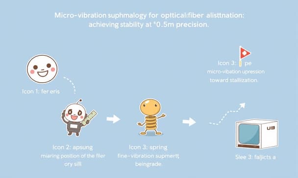 當接收端光纖位置對準設備遇上±0.05μm誤差，我們在凌晨實驗室發現的震動秘密