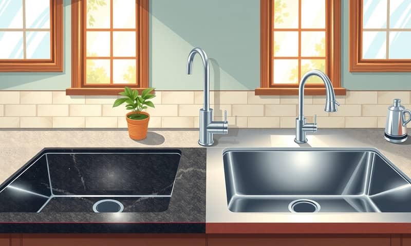 granite-sink-key-factors