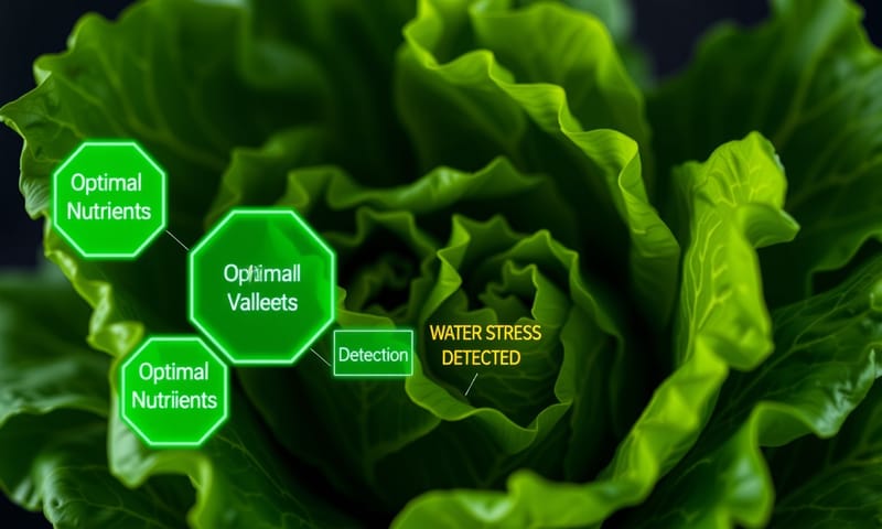 図3：精密農業における生育状況の可視化イメージ