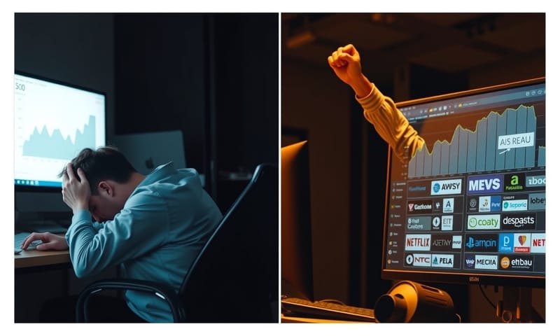 リリースの結果を見て、喜ぶ人とガッカリする人。まさに天国と地獄