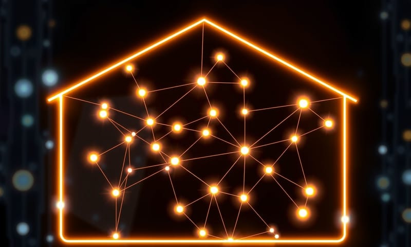 デバイス同士が連携するメッシュネットワークの概念