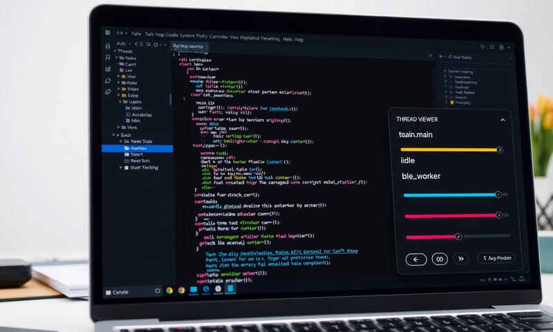 VSCode拡張機能でのスレッド状態の確認