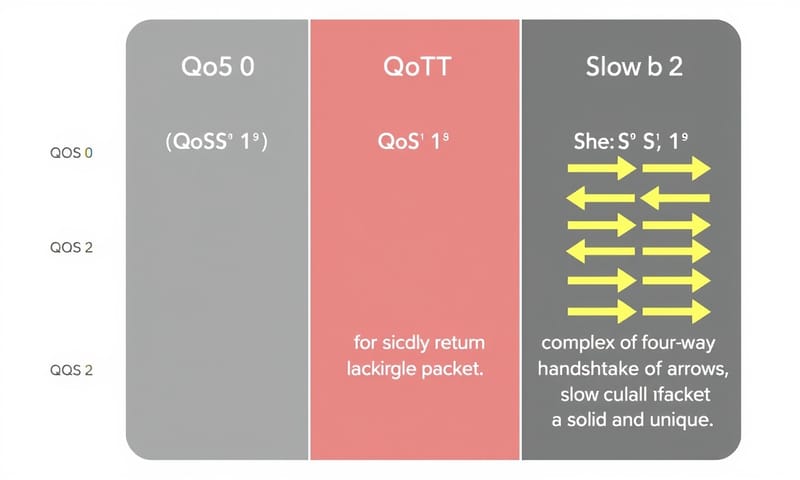 QoSレベルによる速度と信頼性のトレードオフ