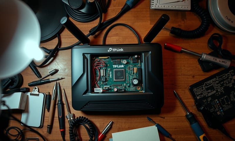 感染したルーターを分解。でも、再起動したらマルウェアの痕跡は消えてた…