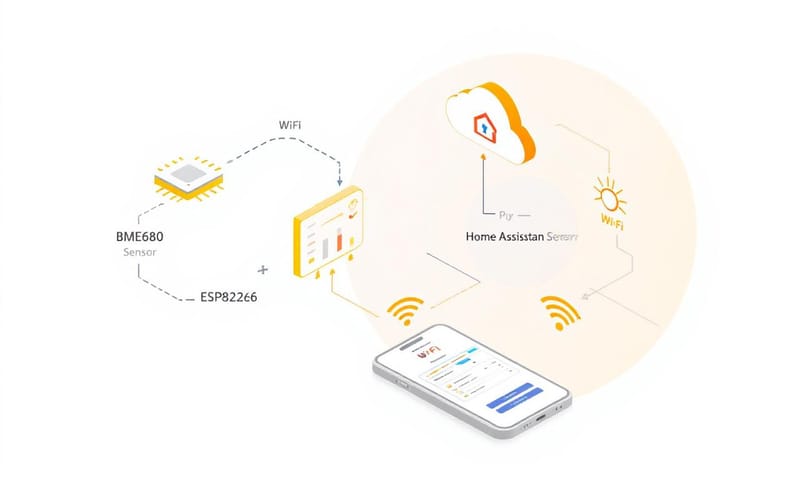 センサーからダッシュボードまでのデータの流れ