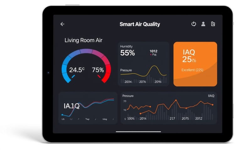 完成したダッシュボード。いい感じ！