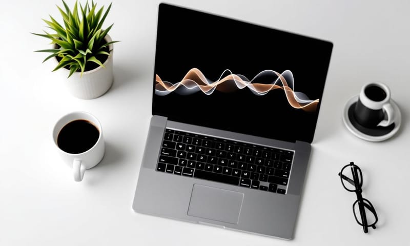 AI金融分析のコンセプトイメージ