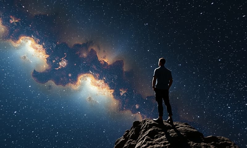 星空を前にして、己の小ささと向き合う