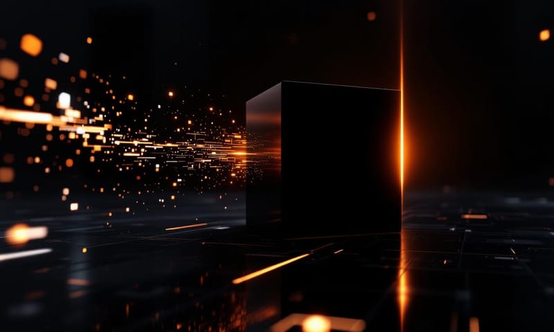 ブラックボックスAIの意思決定プロセス（概念図）