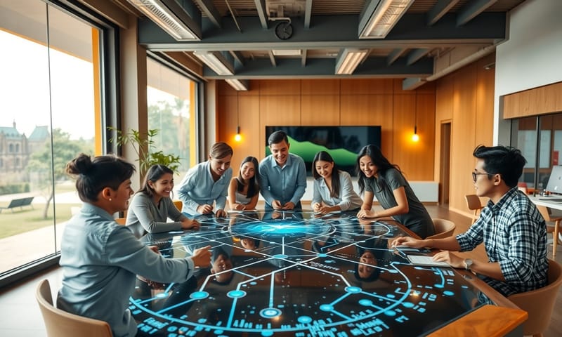 従来の教室ではない、流動的な学びの場