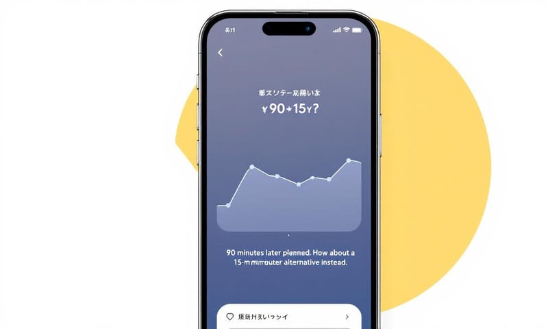 AIが「失敗」を「次のアクション」として再提示する様子