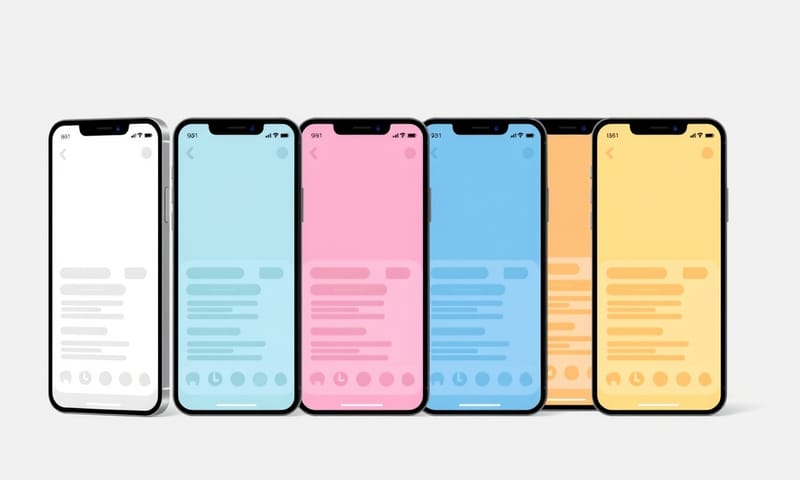 どのアプリを開いても、だいたい同じ見た目…