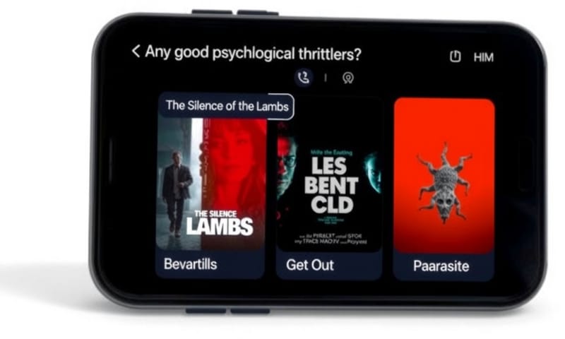 実際にチャットボットに組み込んだ時のUIイメージ