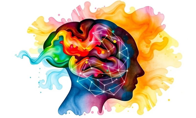 AIがリアルタイムデータを洞察へと変換する概念図