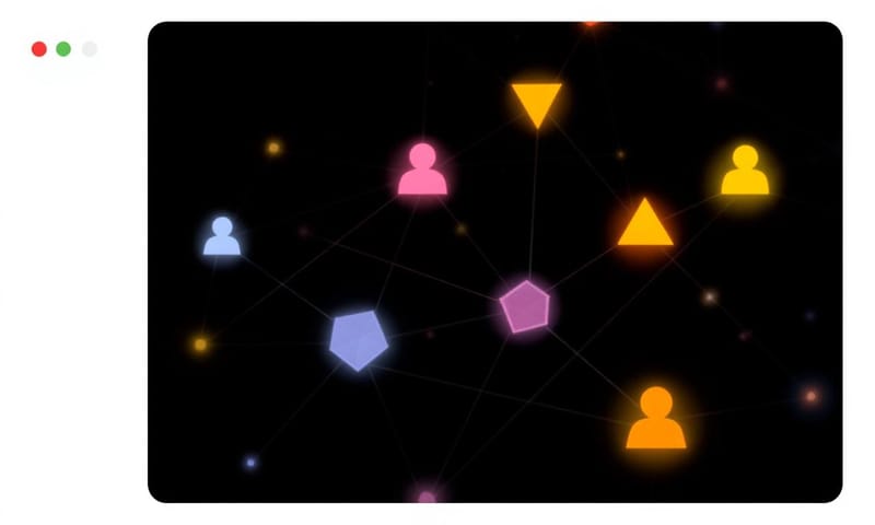 ユーザーとアイテムの好みを「潜在因子」で表現する概念図