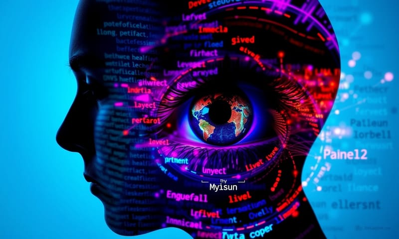 言語と視覚が融合するマルチモーダルAIの抽象的表現