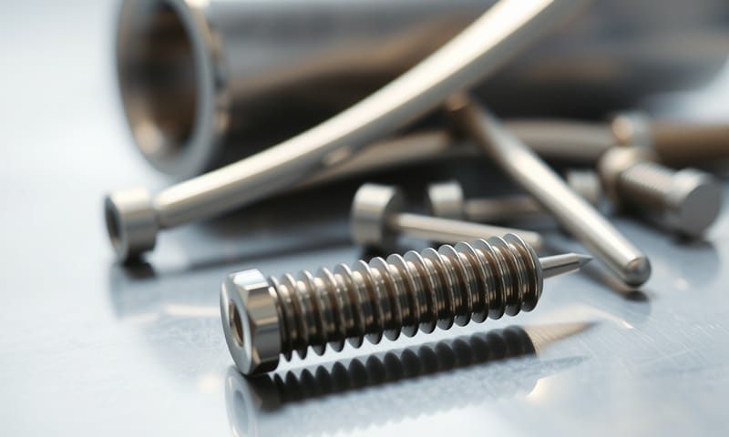 醫療級骨釘與精密手術器械零件