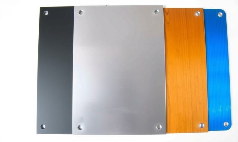 不同金屬表面處理的質感比較