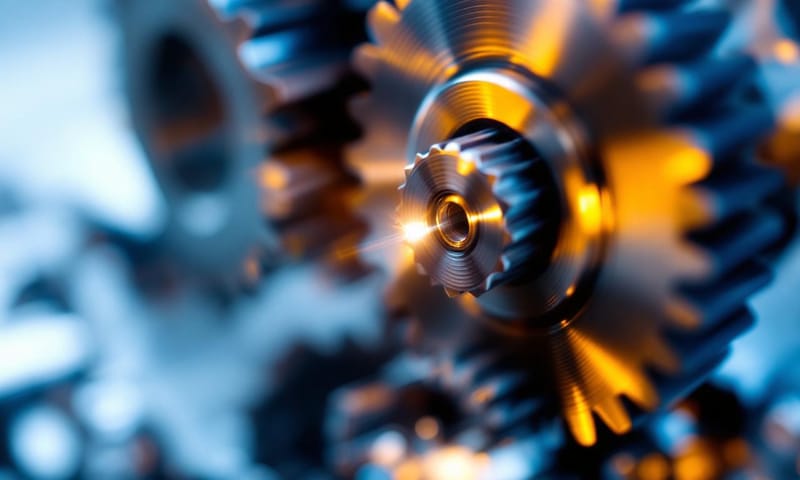 概念示意：精密度的核心是環環相扣