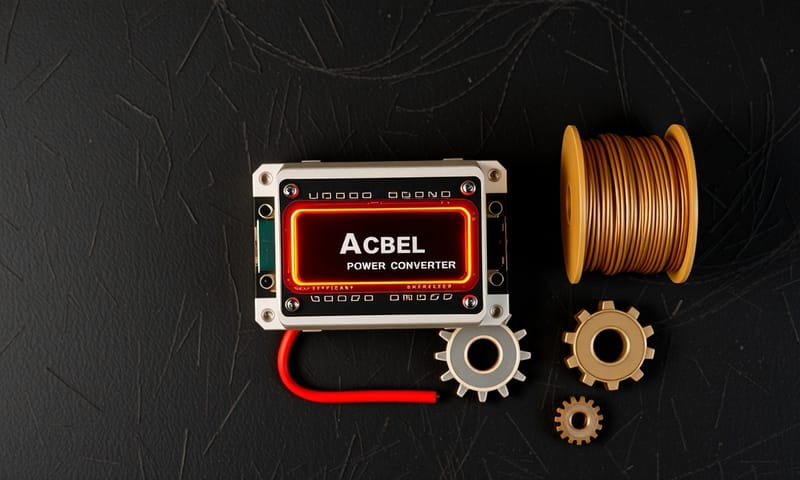 高效的電源轉換器，就像一顆強壯而精巧的心臟，為整台車注入活力。