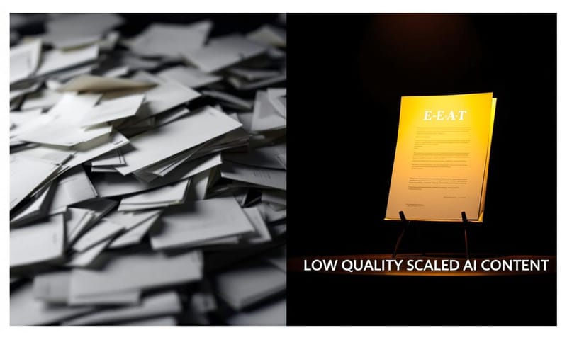 兩種內容的最終下場，一個被淘汰，一個被看見。