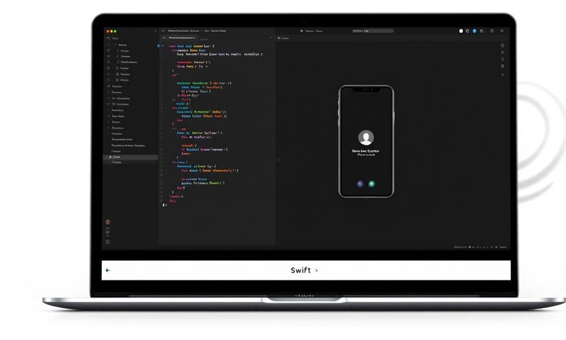 Xcode Previews：左邊寫程式碼，右邊即時看到 UI 變化