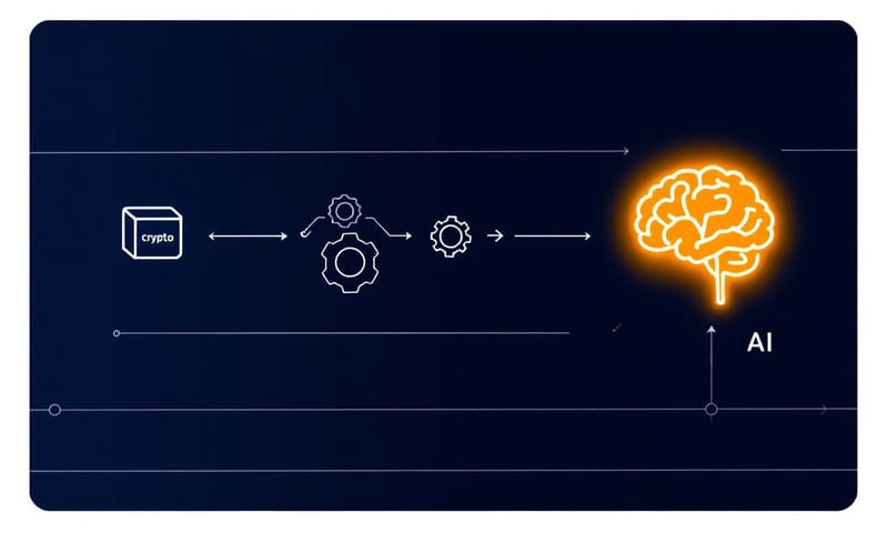 概念流程：把混亂的鏈上資料，轉化為 AI 能理解的洞見