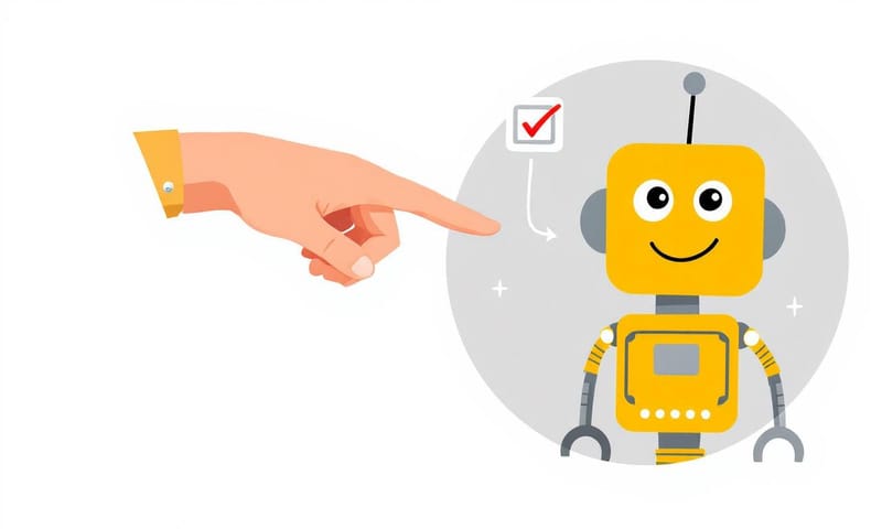 AI Agent 就像一個指令驅動的助手，你說什麼、它做什麼。