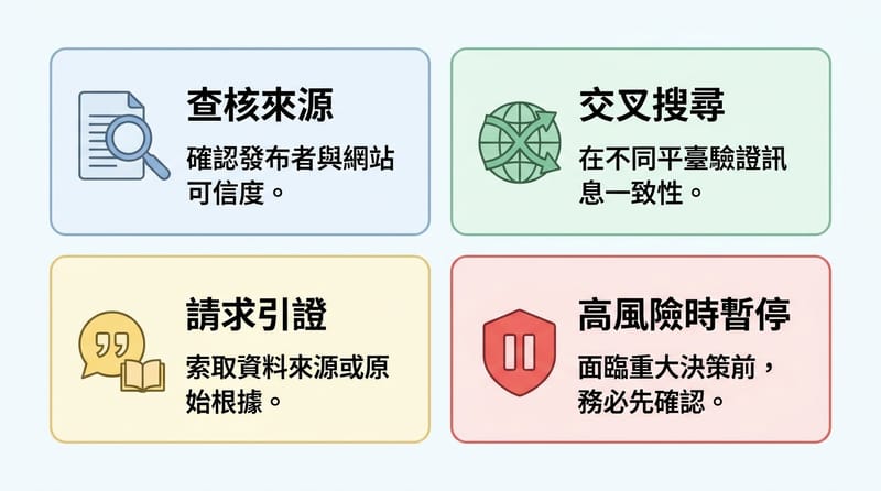 結尾前補充圖：三步驟自保檢查