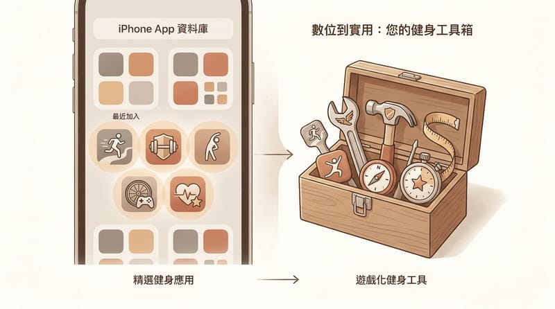 補充或總結：把 app 當工具箱，而不是當考核表